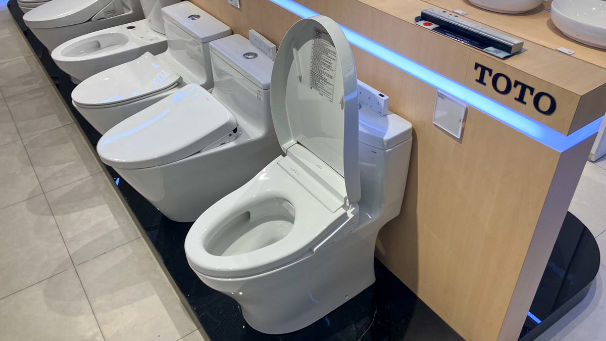 Bồn cầu TOTO MS889CDRW25 1 khối nắp điện tử Washlet S5 TCF34461GAA giấu dây - 9