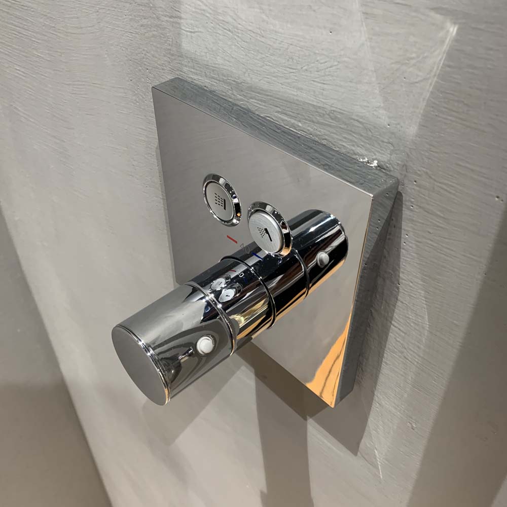Van điều chỉnh nhiệt độ kèm van chuyển hướng (2 đn) TOTO TBV02406B kèm phụ kiện âm tường TBN01001B - 4