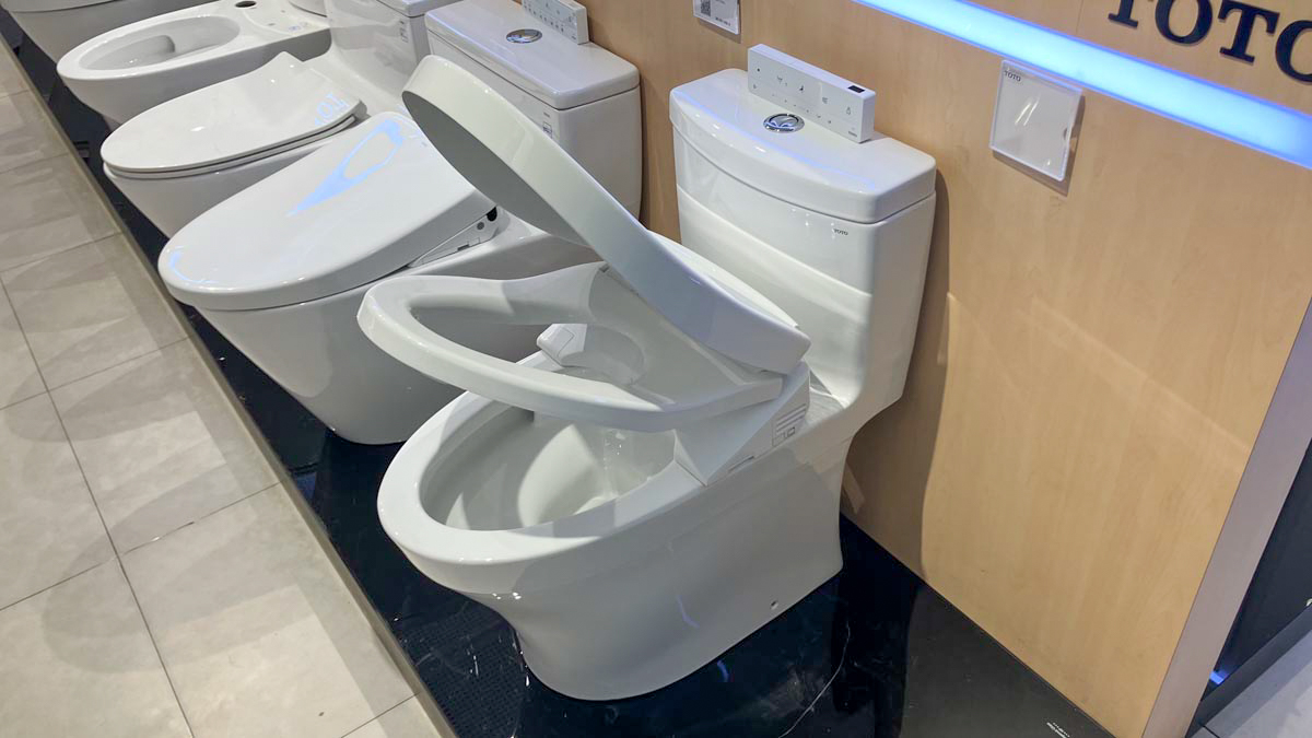 Bồn cầu TOTO MS889CDRW25 1 khối nắp điện tử Washlet S5 TCF34461GAA giấu dây - 12