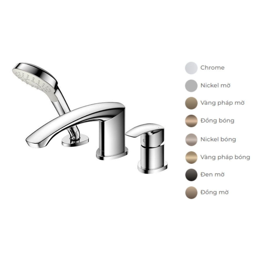 Vòi xả bồn tắm TOTO TBG09305AA nóng lạnh kèm tay sen - 2