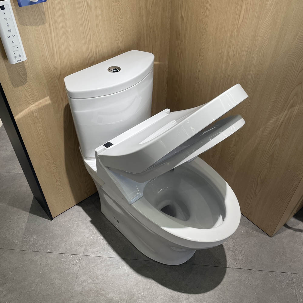 Bồn cầu TOTO CS838CDW15 2 khối nắp điện tử Washlet C5 TCF24460AAA giấu dây - 12