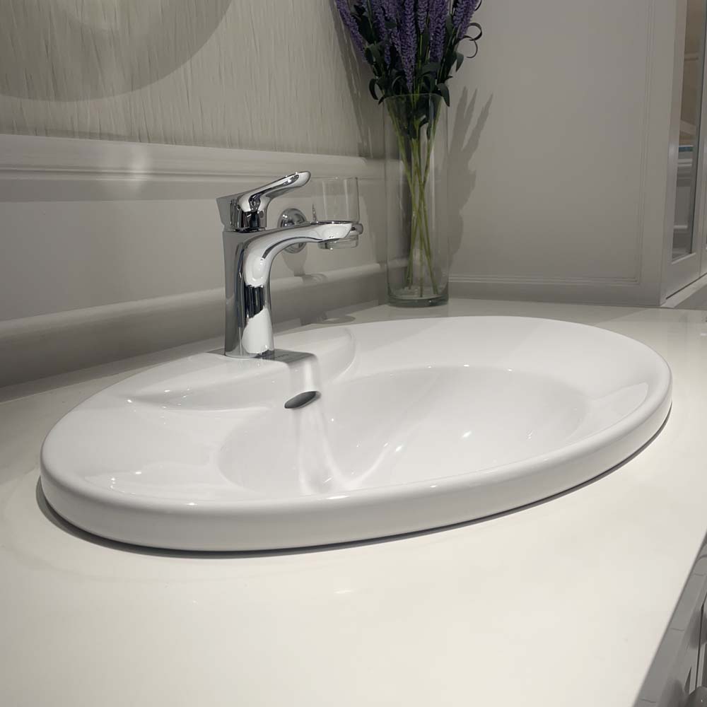 Chậu lavabo dương vành TOTO L909C - 8