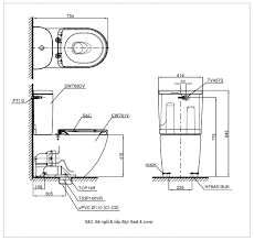 Bồn cầu 2 khối nắp rửa điện tử C2 TOTO CS761PDW8 - 3