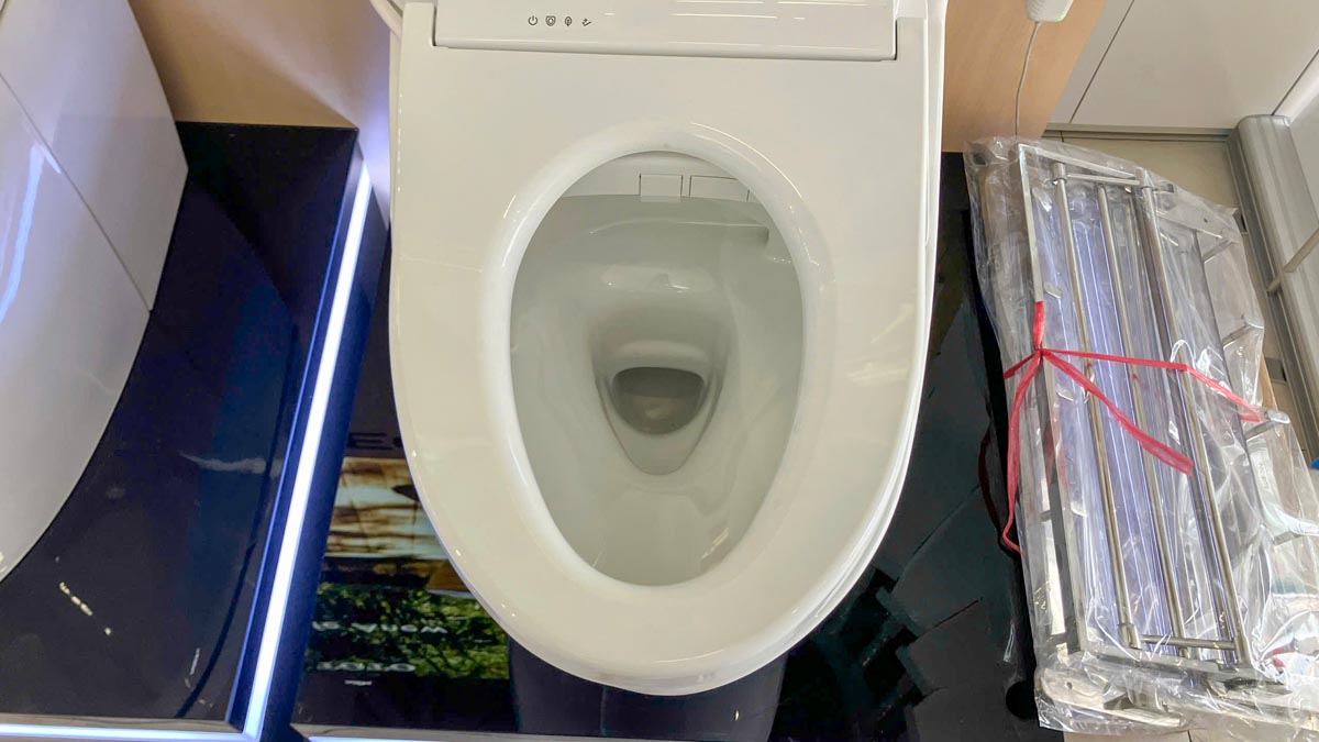 Bồn cầu TOTO MS625CDW25 1 khối nắp điện tử Washlet S5 TCF34461GAA giấu dây - 10