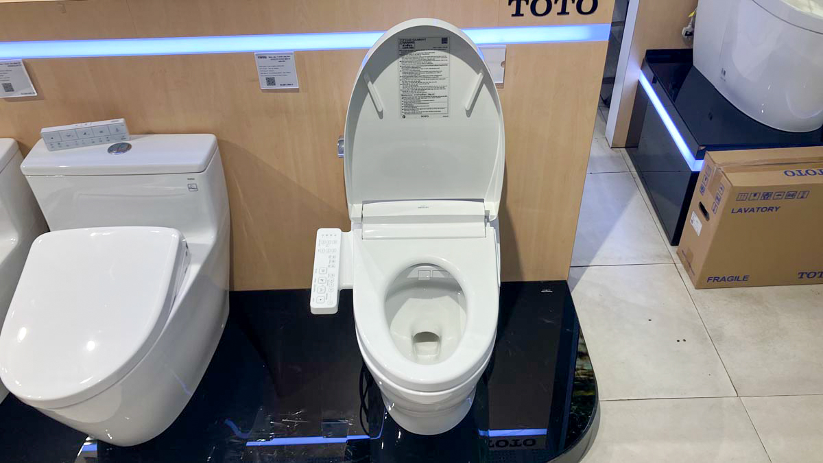 Bồn cầu TOTO MS887RW24 1 khối nắp điện tử Washlet S2 TCF33461GAA - 9