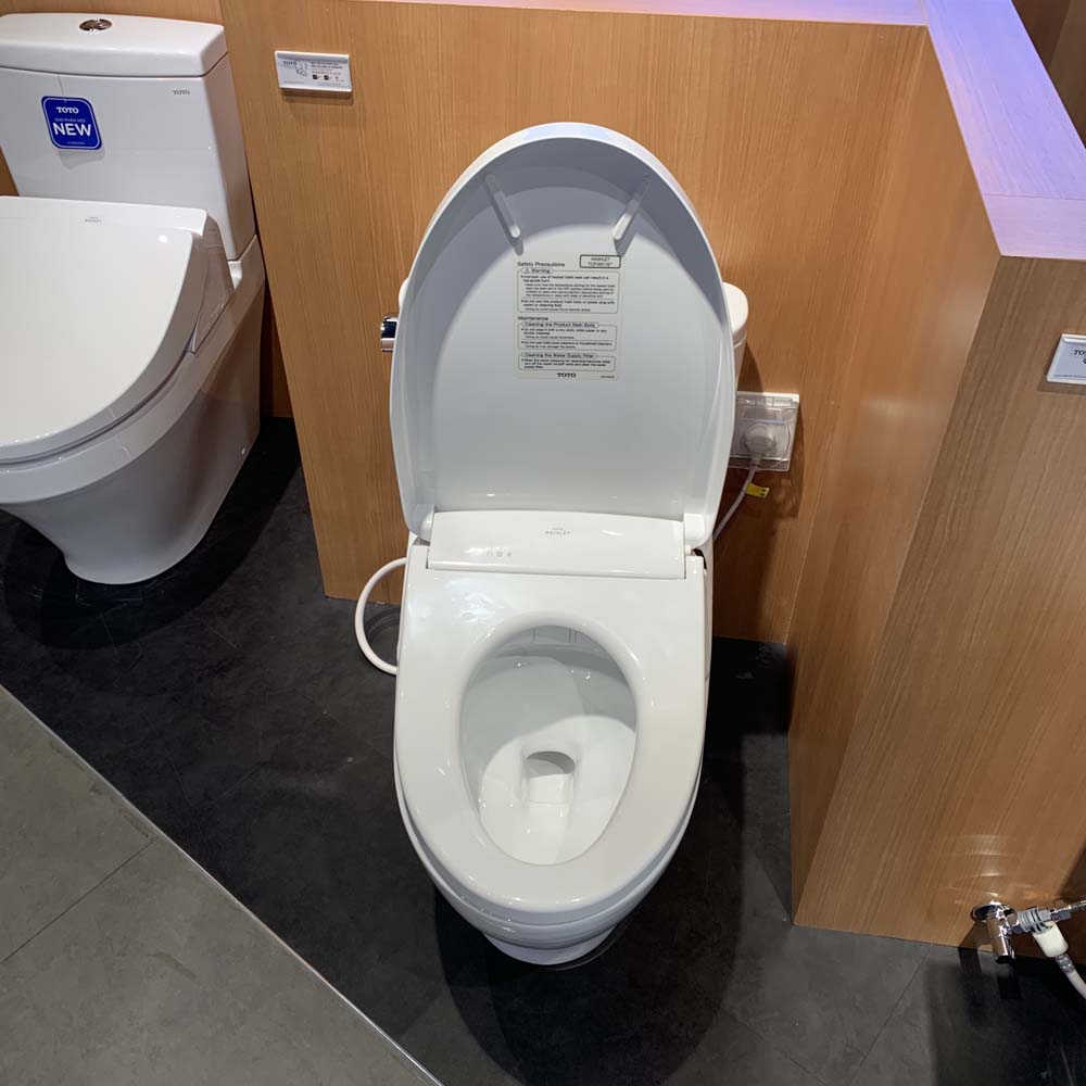Bồn cầu TOTO CS767CRW12 2 khối nắp điện tử Washlet S7 TCF4911EZ giấu dây - 6