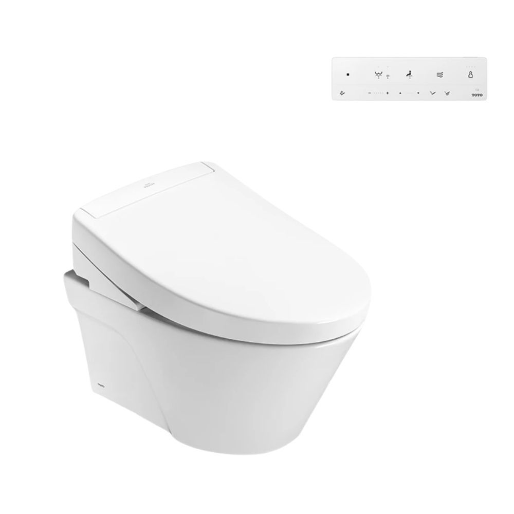 Bồn cầu treo tường nắp rửa điện tử S5 (giấu dây) TOTO CW822REA TCF34461GAA WH172AT TCA465 MB170P#SS - 2