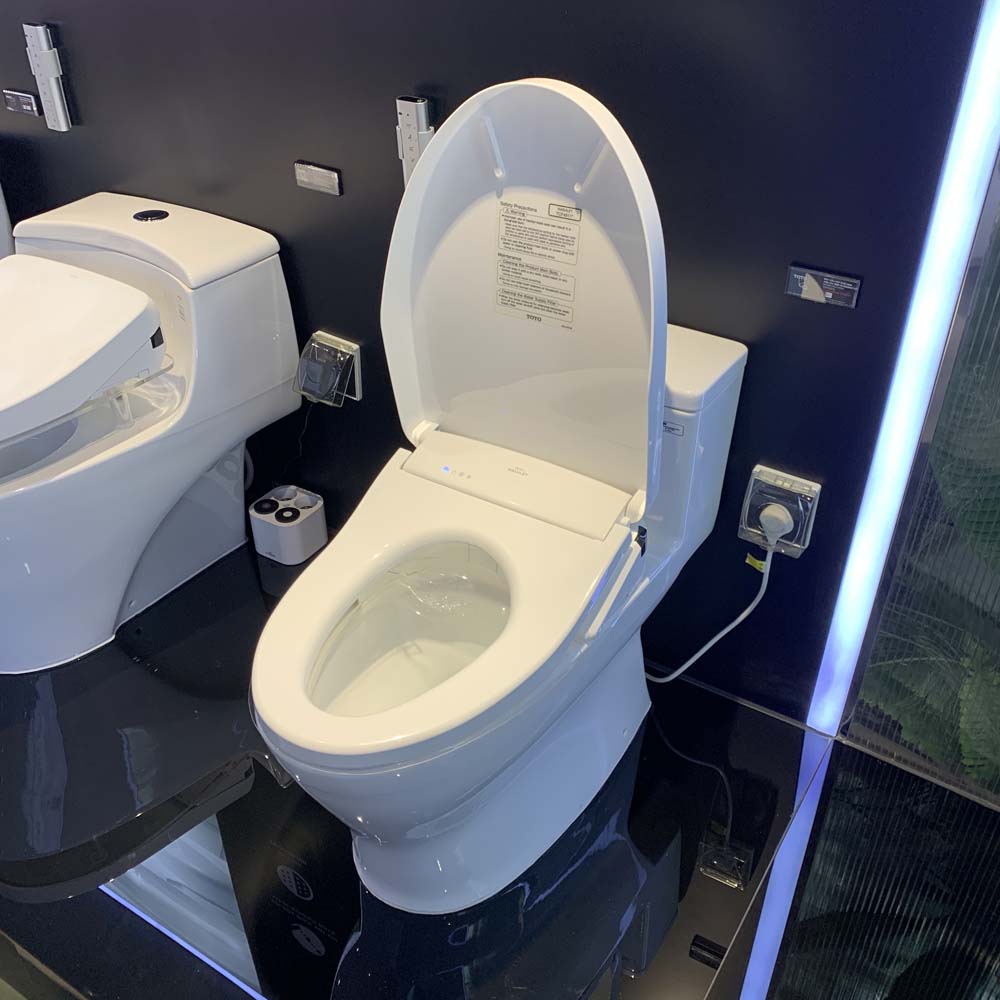 Bồn cầu TOTO MS188VKW11 T53P100VR 1 khối nắp điện tử Washlet S7 TCF4911Z - 9