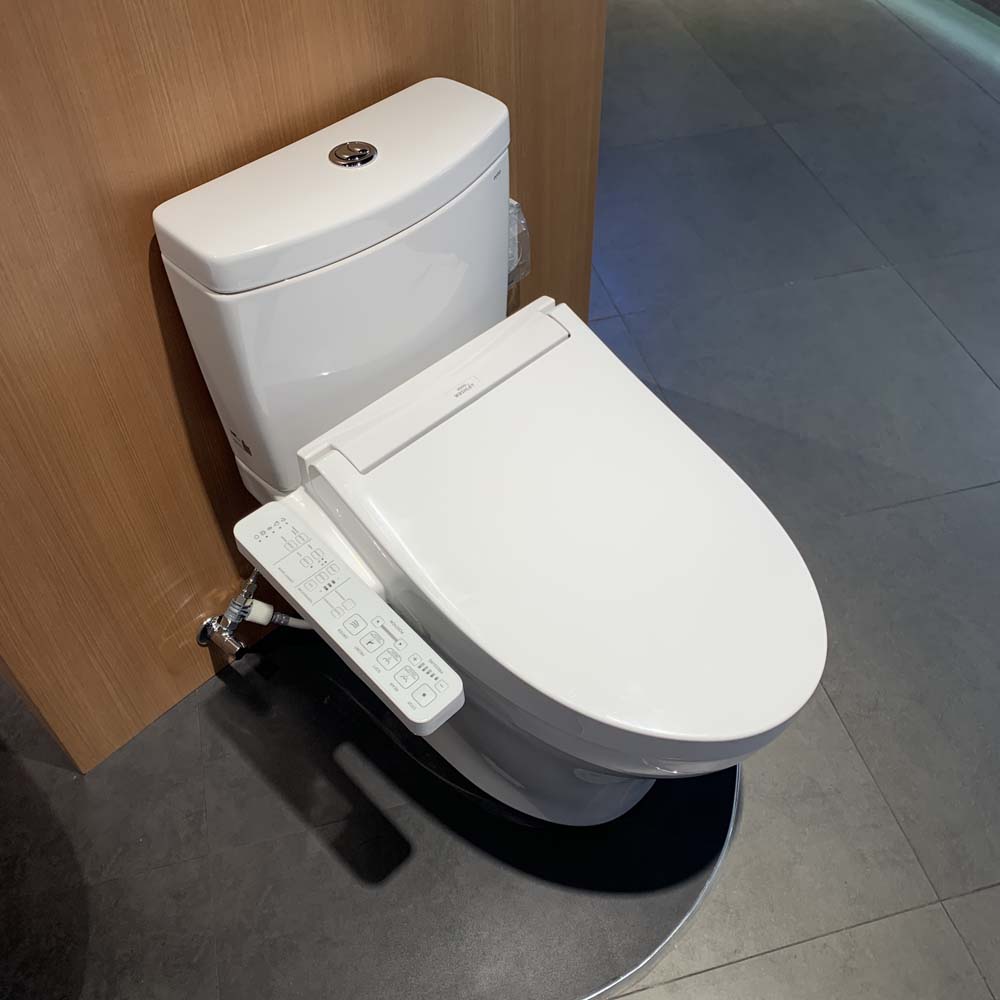Bồn cầu TOTO CS769CDRW17 2 khối nắp điện tử Washlet C2 TCF23460AAA giấu dây - 2