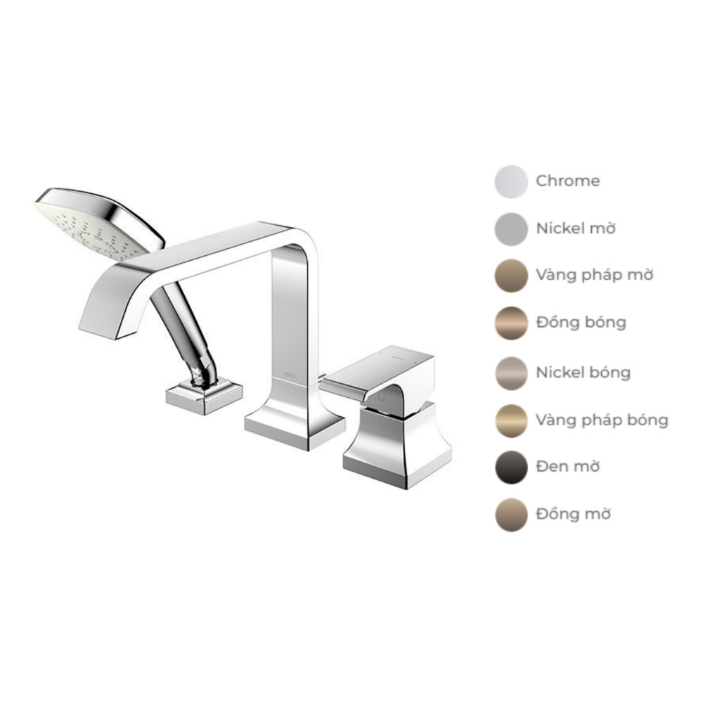 Vòi xả bồn tắm TOTO TBG08305AA nóng lạnh kèm tay sen - 2