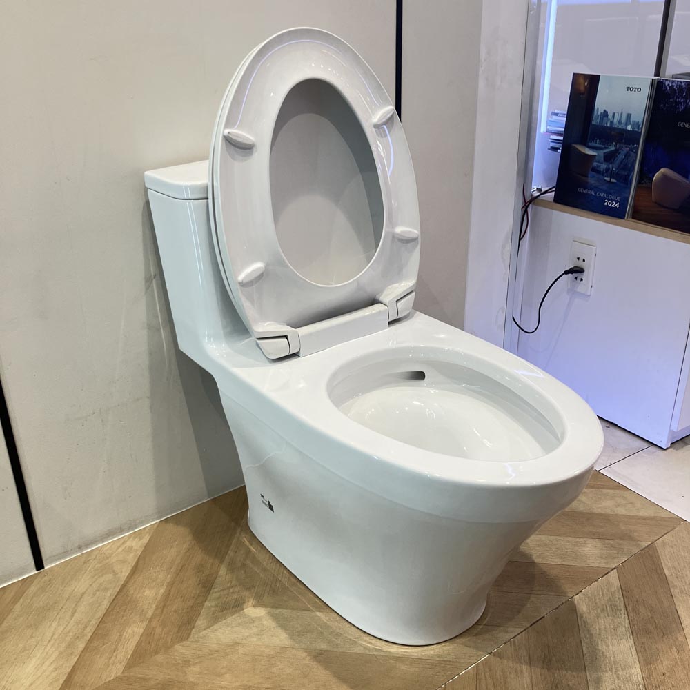 Bồn cầu 1 khối TOTO MS857DT2 nắp đóng êm TC393VS - 5