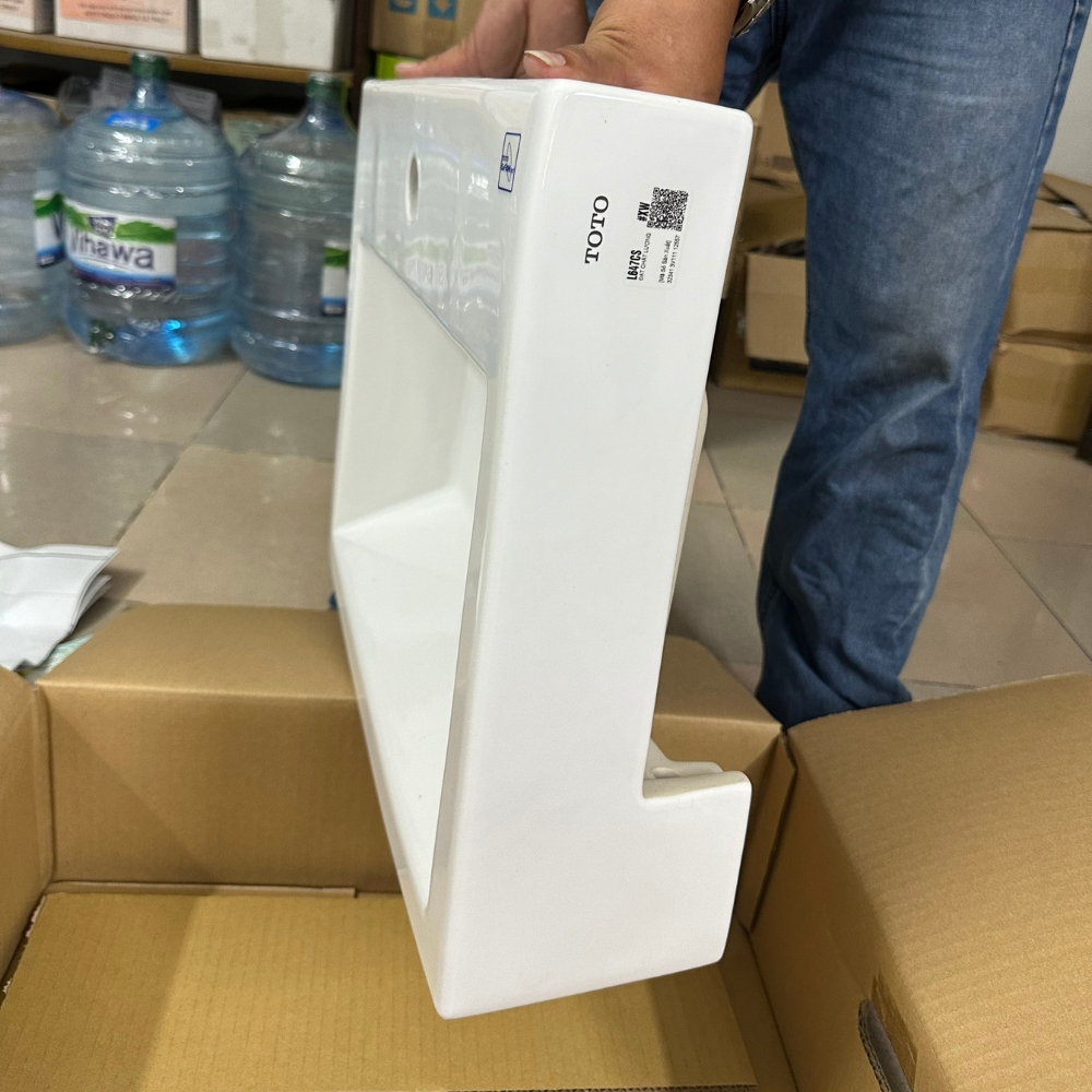 Chậu rửa mặt lavabo bán âm TOTO LT647CS - 9