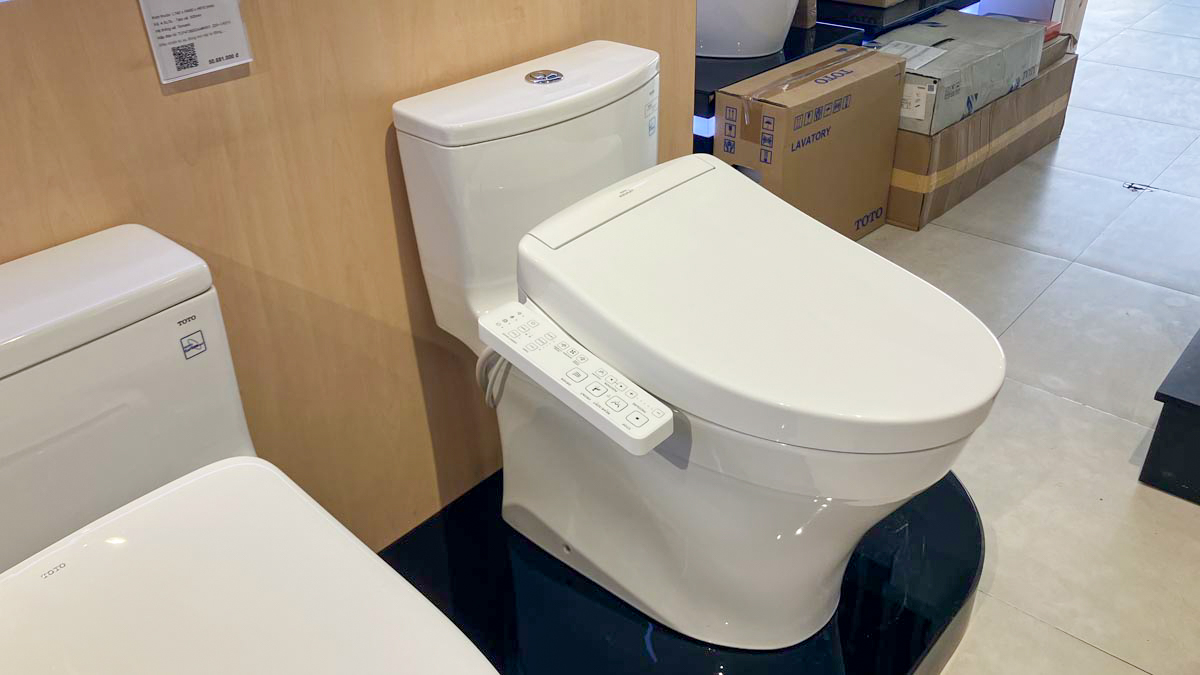 Bồn cầu TOTO MS885DW24 1 khối nắp điện tử Washlet S2 TCF33461GAA - 4