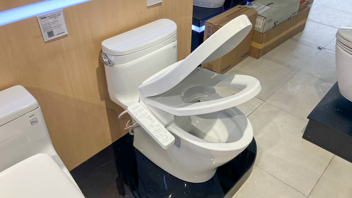Bồn cầu TOTO MS887RW24 1 khối nắp điện tử Washlet S2 TCF33461GAA - 14