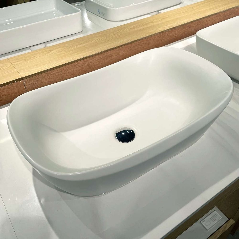 Chậu lavabo đặt bàn Galalato TOTO PJS07WE#MW (PJS07WEMW) trắng mờ - 9