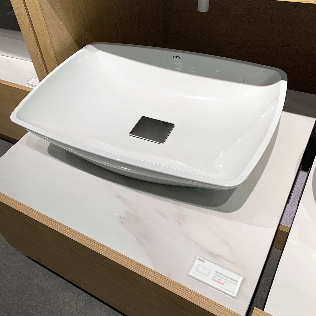 Chậu lavabo đặt bàn Galalato TOTO PJS02WE#GW (PJS02WEGW) trắng bóng - 5