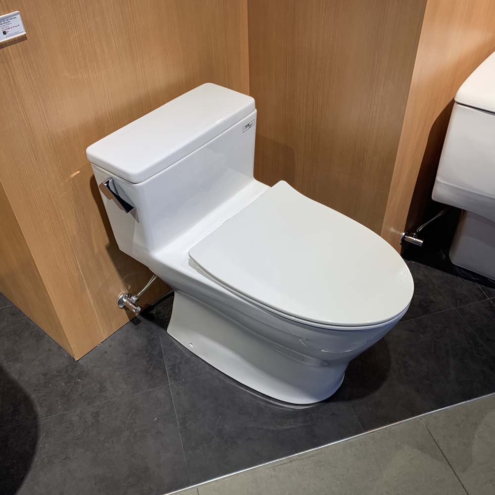 Bồn cầu 1 khối TOTO MS188VKT8 T53P100VR nắp đóng êm TC600VS - 4