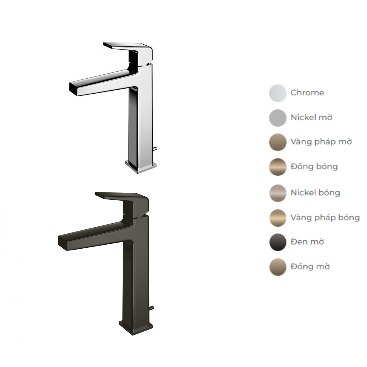 Vòi lavabo nóng lạnh GB TOTO TLG10303V - 2