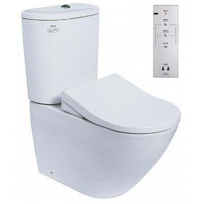 Bồn cầu 2 khối nắp rửa điện tử S7 TOTO CS761PDW5 - 2