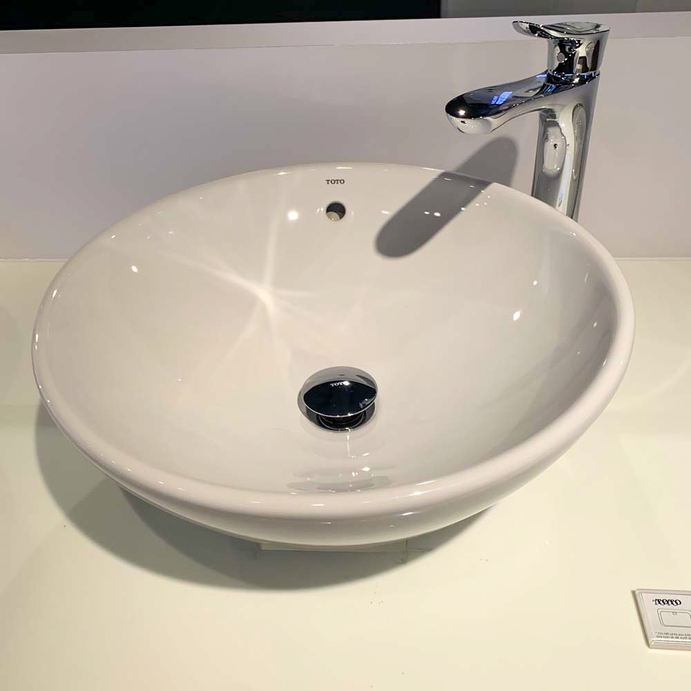 Chậu rửa lavabo đặt bàn TOTO LT523S - 7
