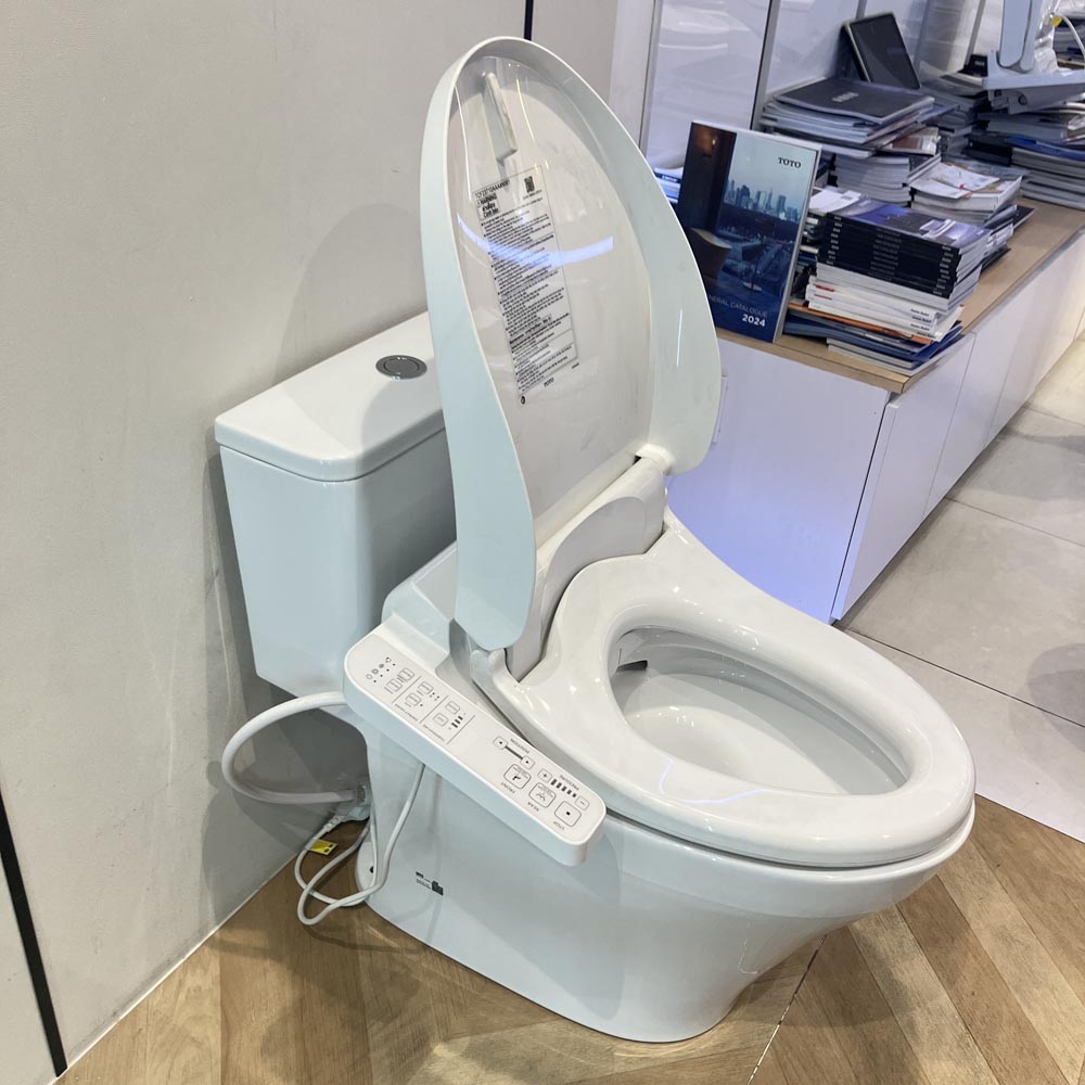 Bồn cầu 1 khối TOTO MS857DW18 nắp điện tử TCF23710AAA Washlet C2 cơ bản - 7