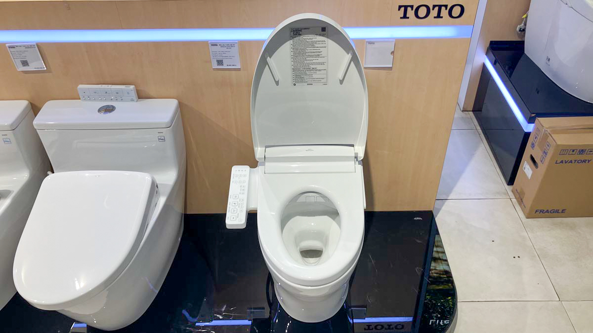 Bồn cầu TOTO MS889DRW24 1 khối nắp điện tử Washlet S2 TCF33461GAA - 8
