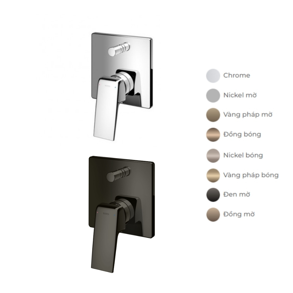 Van gật gù điều chỉnh nóng lạnh kèm nút chuyển hướng TOTO TBG10304VA - 2