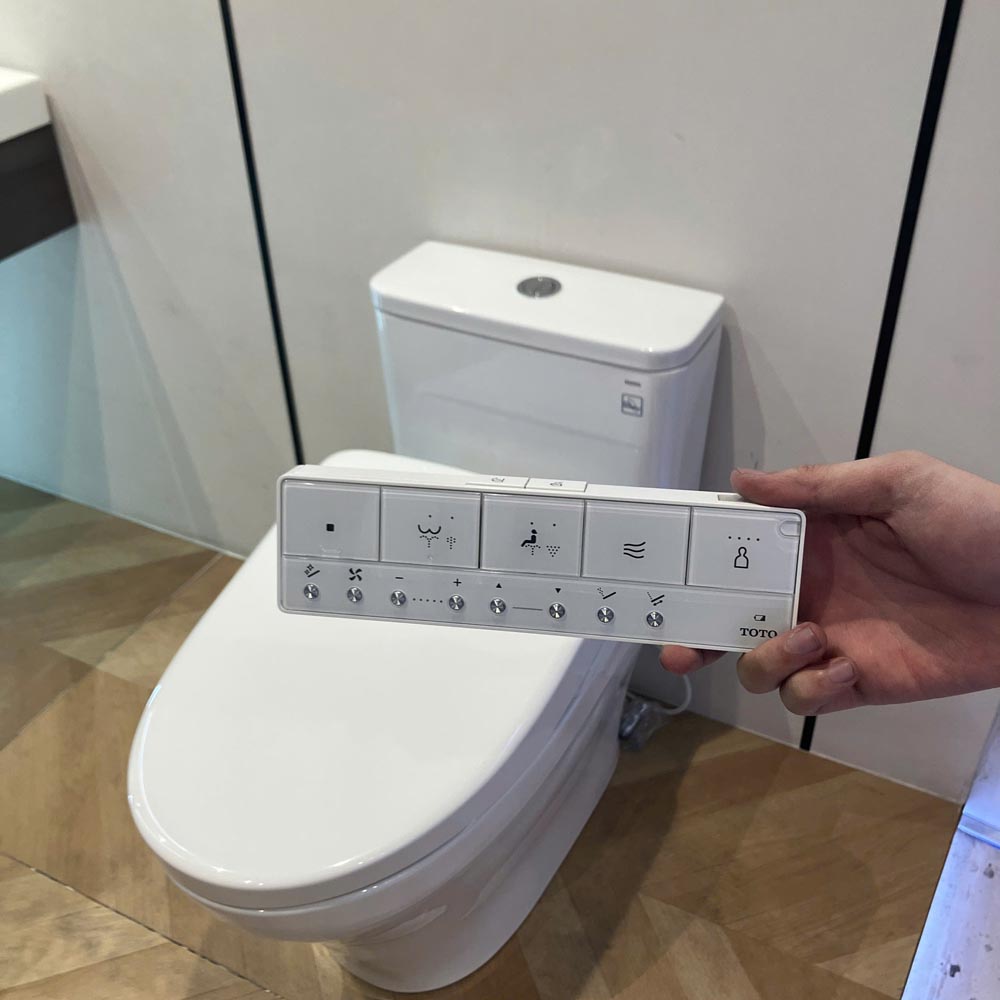 Bồn cầu 1 khối TOTO MS857CDW23 nắp điện tử Washlet S7 TCF47360GAA giấu dây - 7