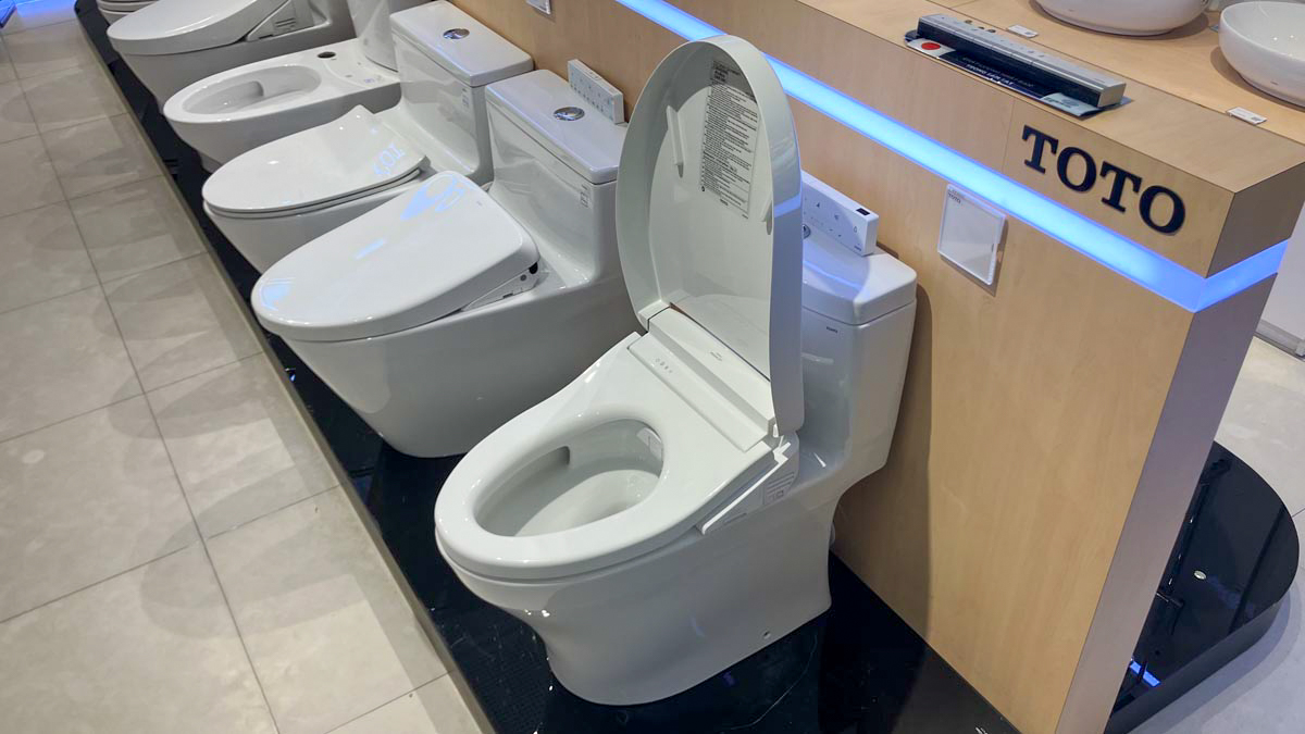 Bồn cầu TOTO MS889DRW25 1 khối nắp điện tử Washlet S5 TCF34461GAA - 9