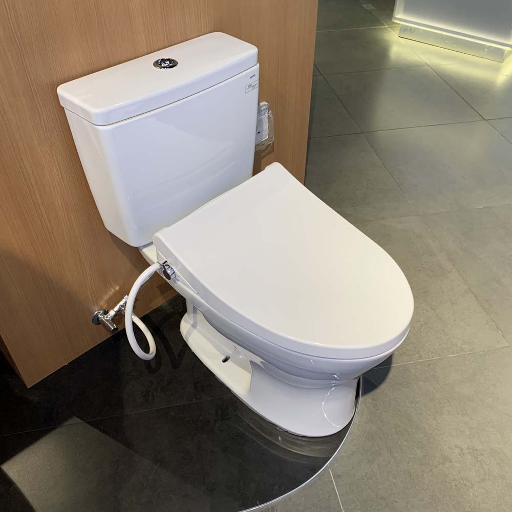 Bồn cầu TOTO CS735DE4 2 khối nắp rửa cơ TCW1211A - 2