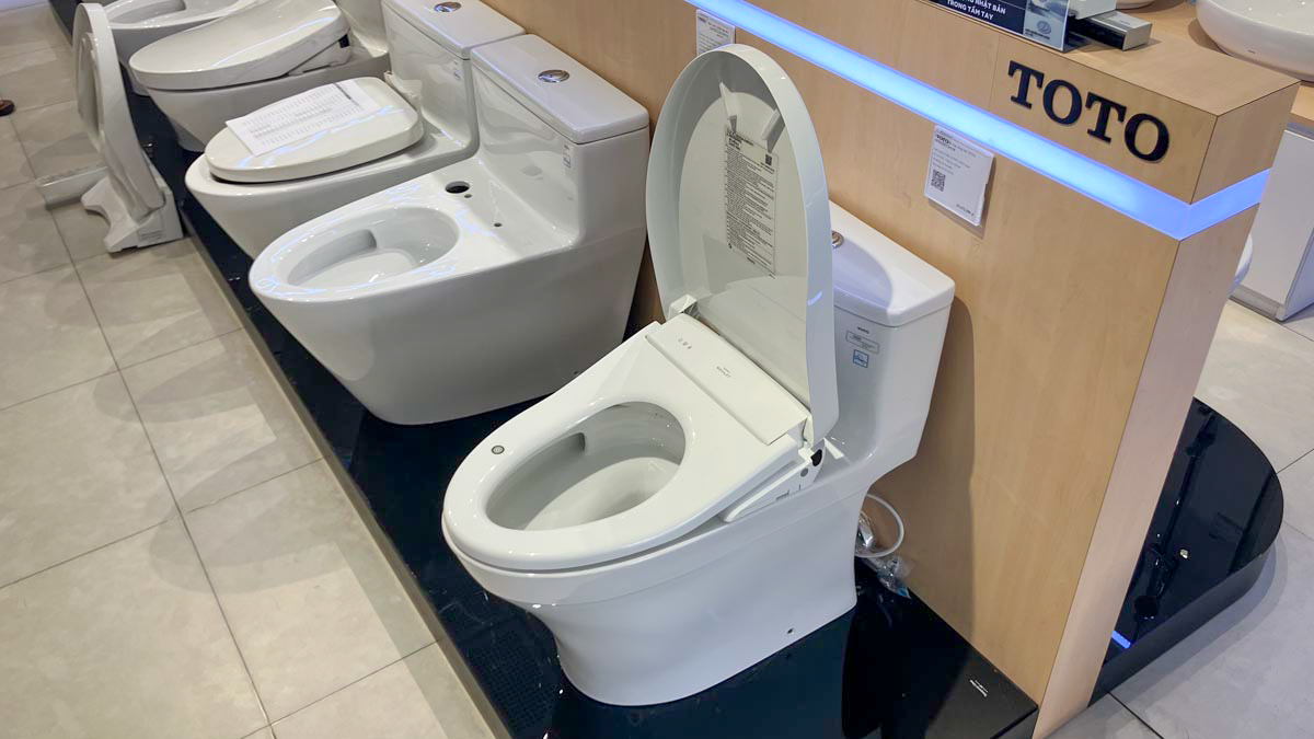 Bồn cầu TOTO MS885CDW23 1 khối nắp điện tử Washlet S7 TCF47360GAA giấu dây - 8