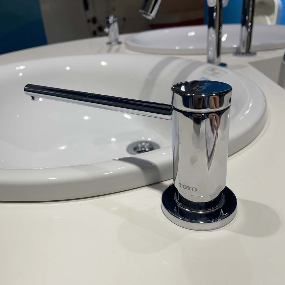 Hộp đựng xà phòng TOTO TX728AEV1Z dạng nhấn lắp trên bàn - 3