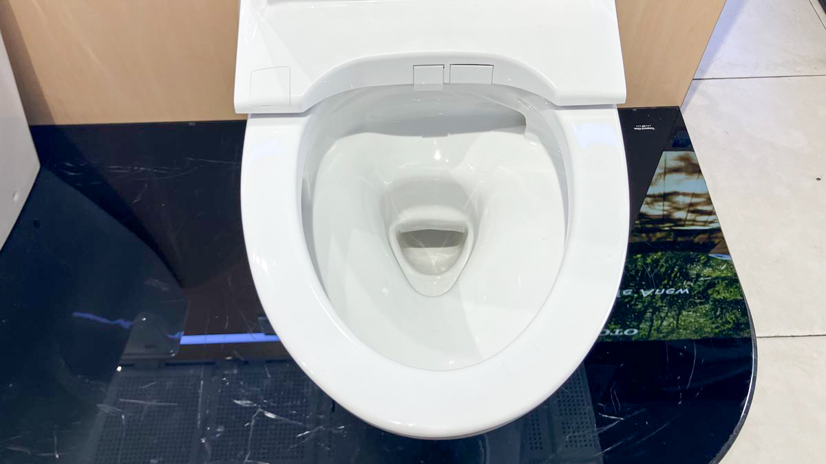 Bồn cầu TOTO MS885CDW25 1 khối nắp điện tử Washlet S5 TCF34461GAA giấu dây - 11