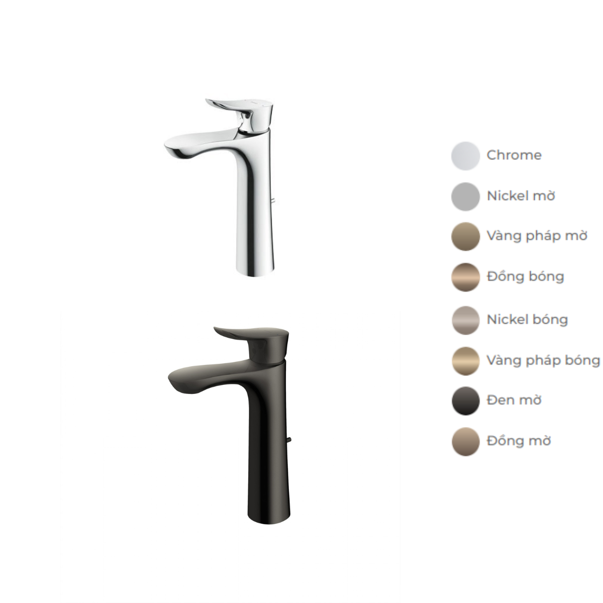 Vòi lavabo nóng lạnh GO TOTO TLG01304V - 2