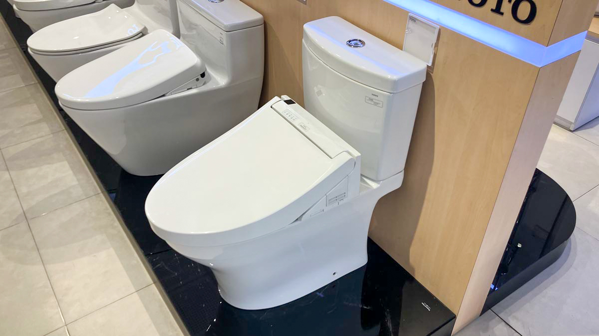 Bồn cầu TOTO CS769CDRW15 2 khối nắp điện tử Washlet C5 TCF24460AAA giấu dây - 5