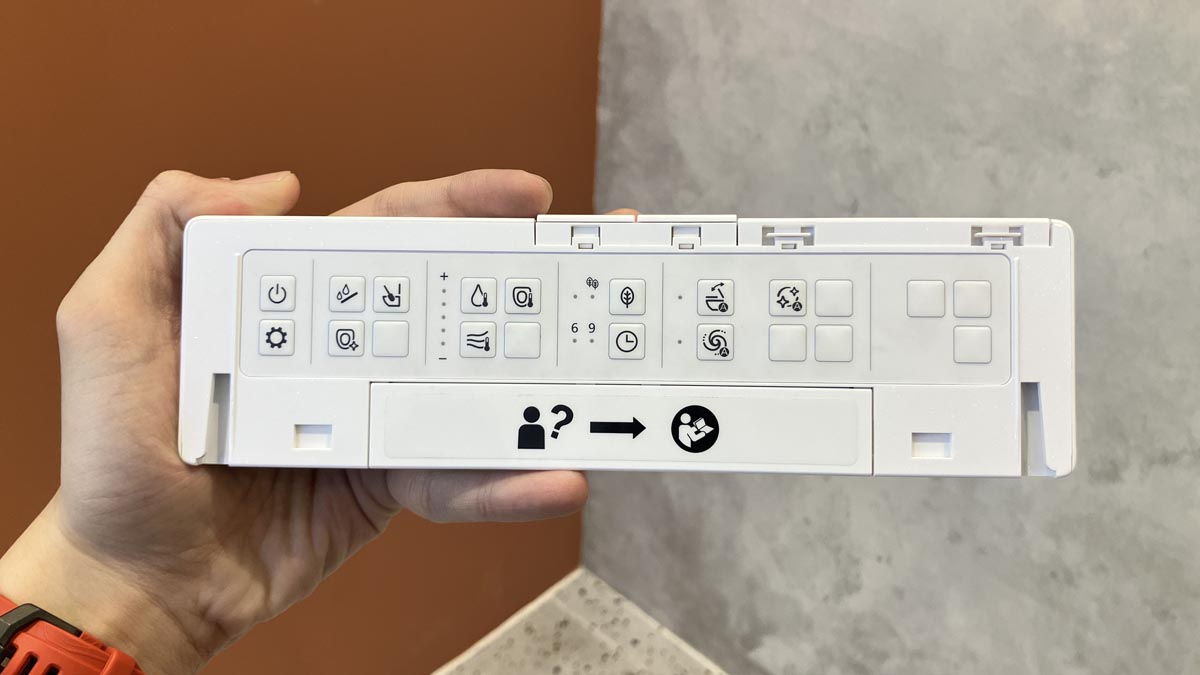 Bồn cầu TOTO CS838CDW23 2 khối nắp điện tử Washlet S7 TCF47360GAA giấu dây - 14