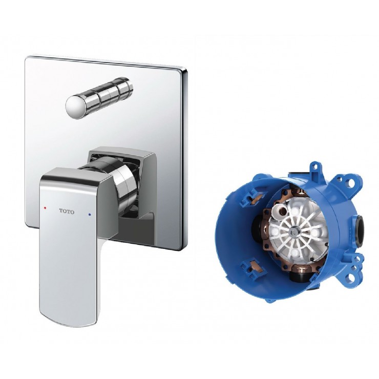 Set sen tắm âm tường nóng lạnh 2 đường nước TOTO GLOBAL FITTINGS TBW08003A1 - 5