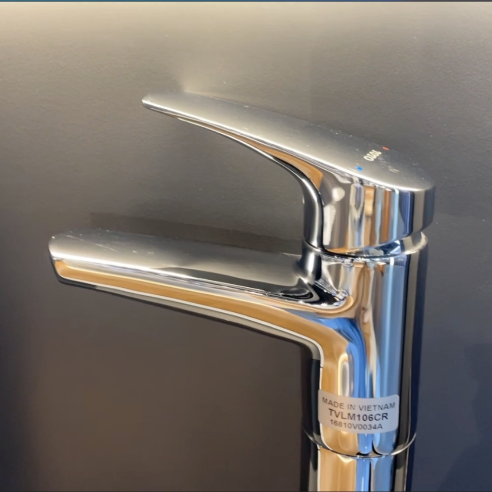 Vòi lavabo nóng lạnh CRES TOTO TVLM106CR - 3