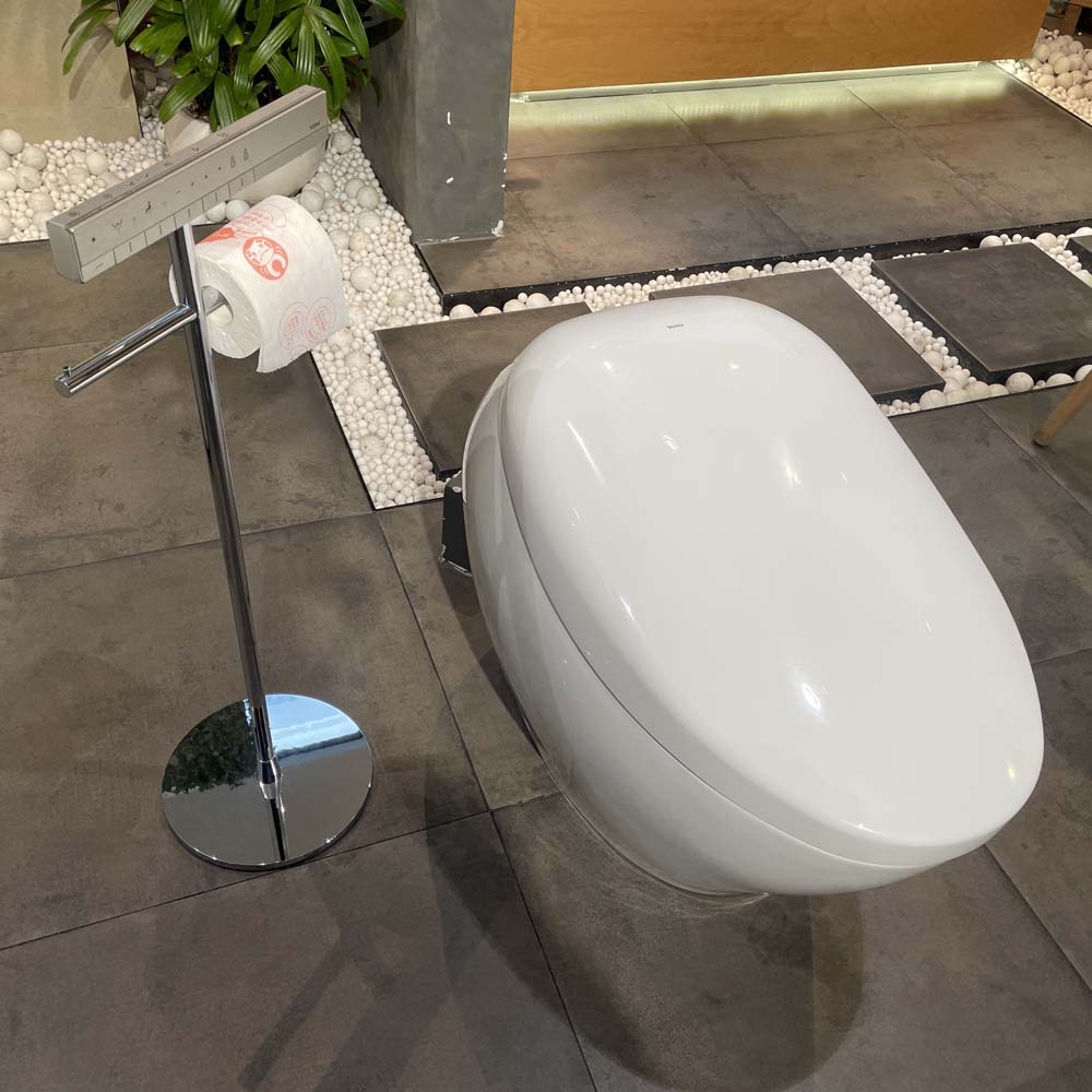 Bồn cầu thông minh Neorest NX I TOTO CS900VT T53P100VR bảng điều khiển màu bạc - 11