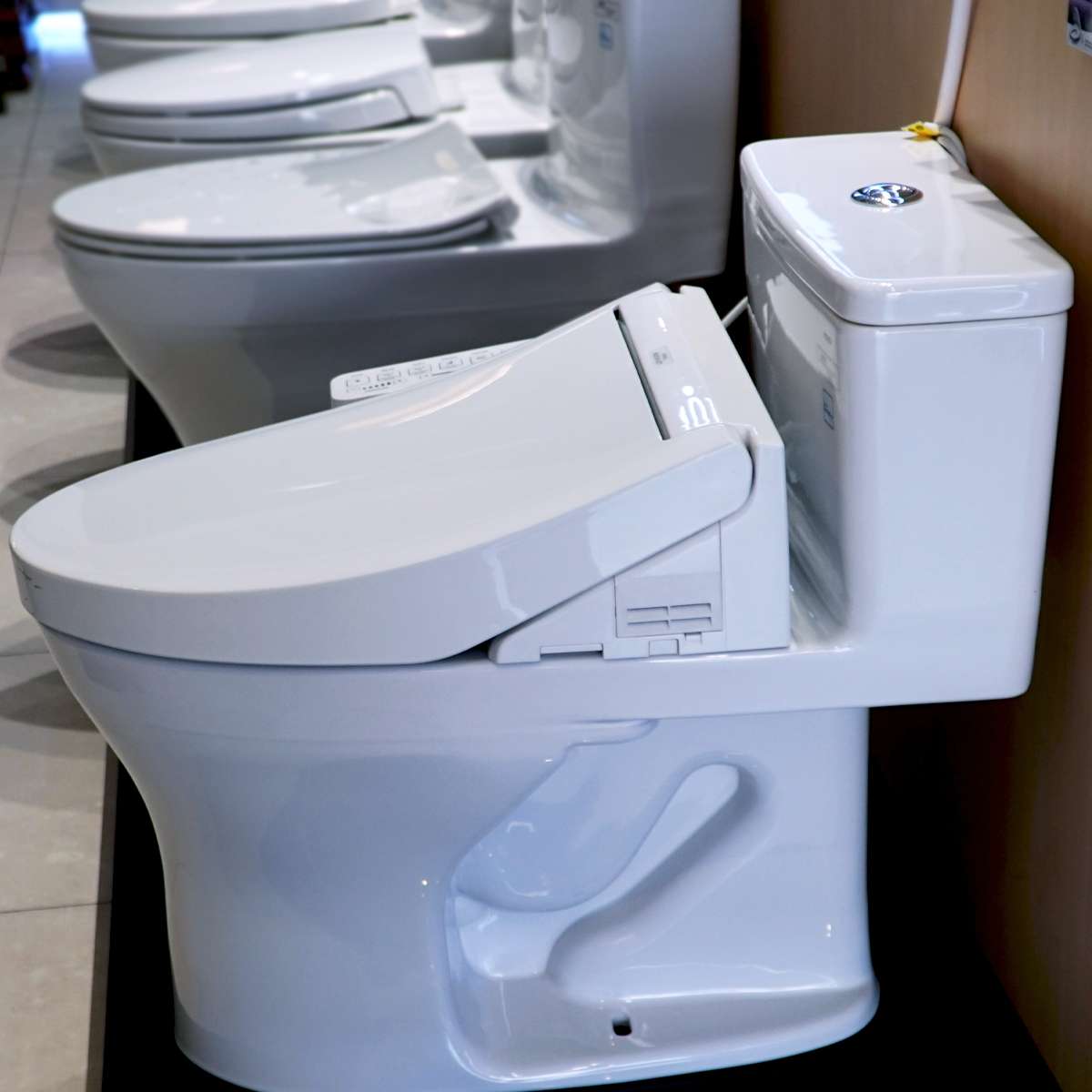 Bồn cầu TOTO MS855DW16 1 khối nắp điện tử Washlet C2 TCF23410AAA - 2