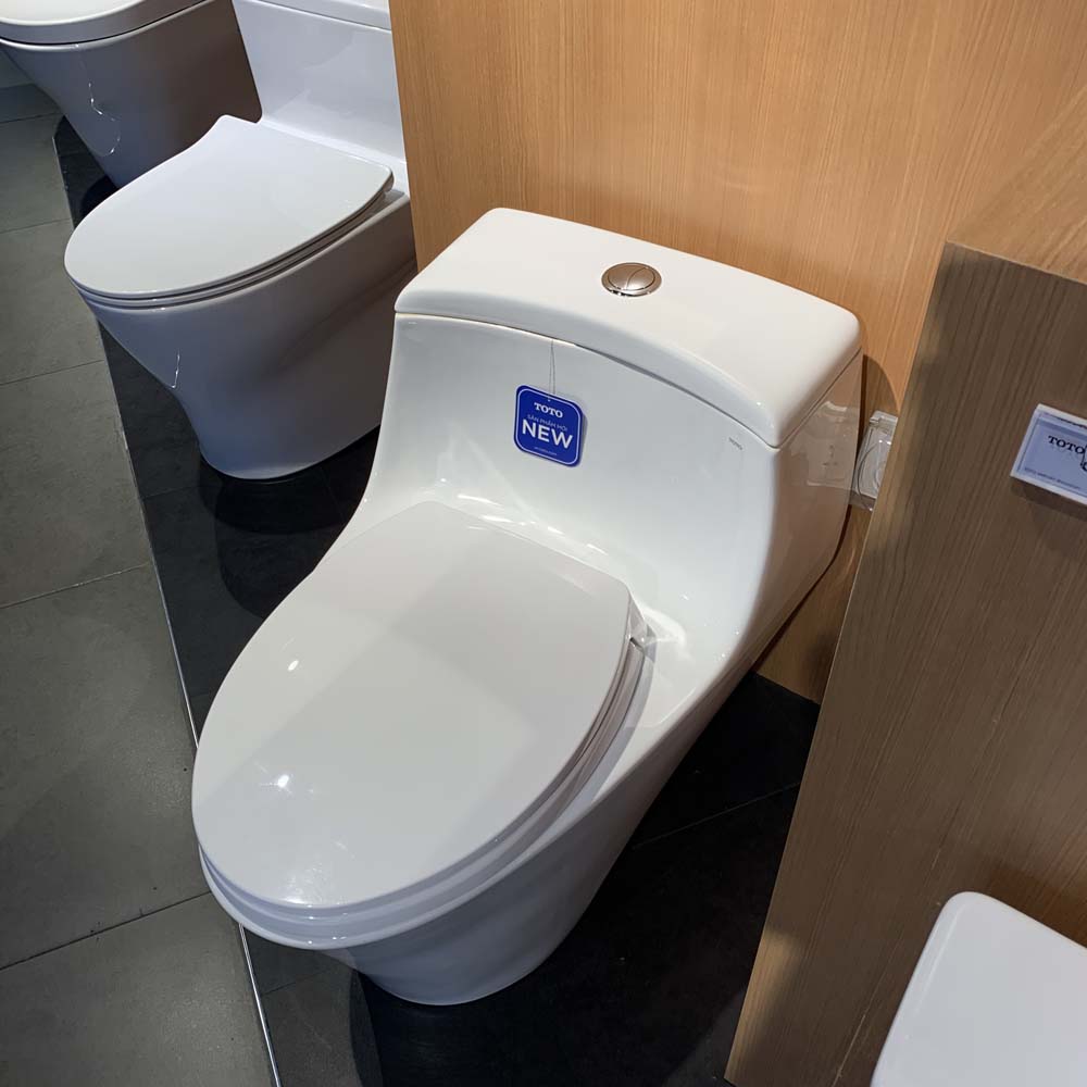 Bồn cầu 1 khối TOTO MS823DRT2 nắp đóng êm TC393VS - 4