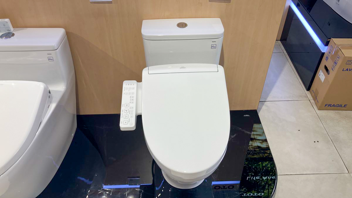 Bồn cầu TOTO MS857DW24 1 khối nắp điện tử Washlet S2 TCF33461GAA - 4