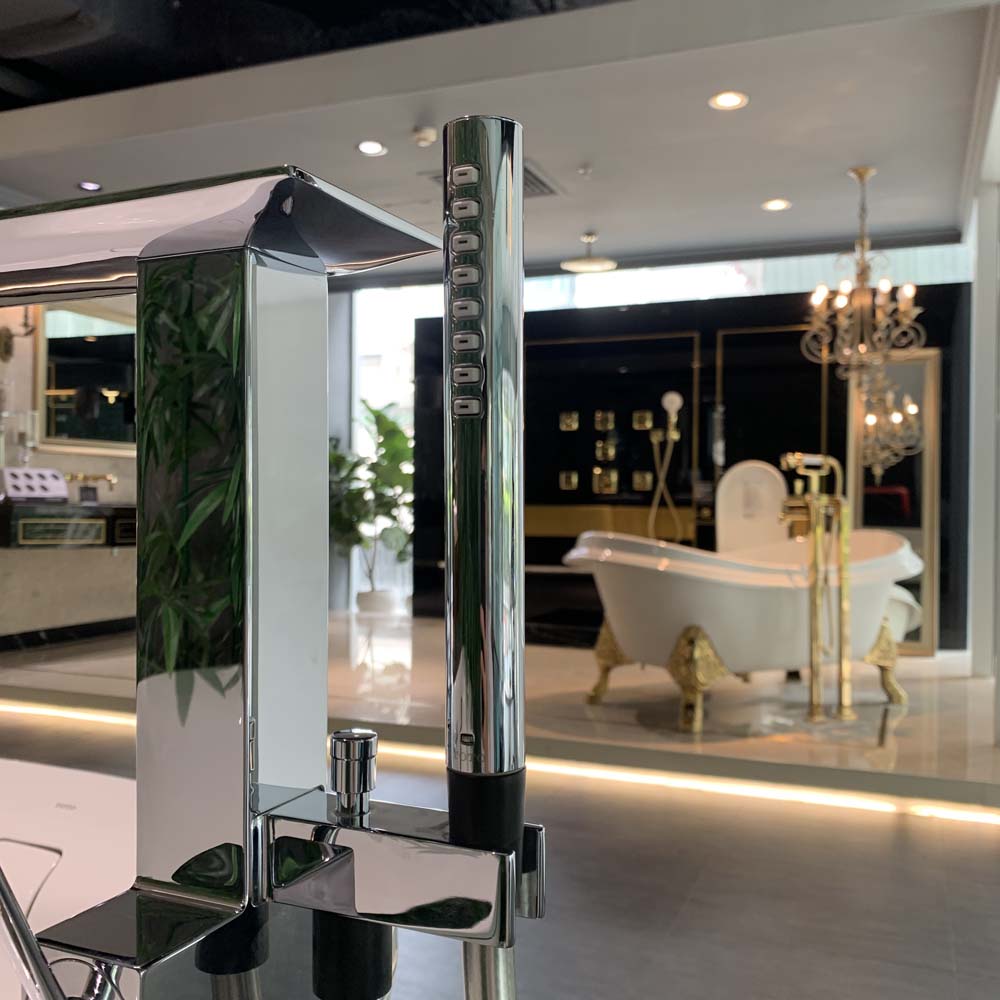 Vòi xả bồn tắm TOTO TBP02303AA đặt sàn nóng lạnh - 9