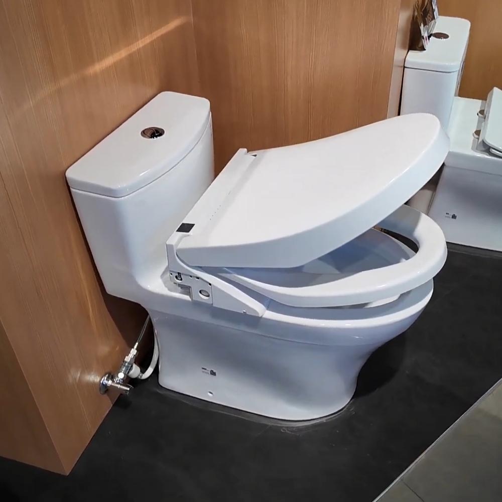 Bồn cầu TOTO MS885CDW15 1 khối nắp điện tử Washlet C5 TCF24460AAA giấu dây - 6