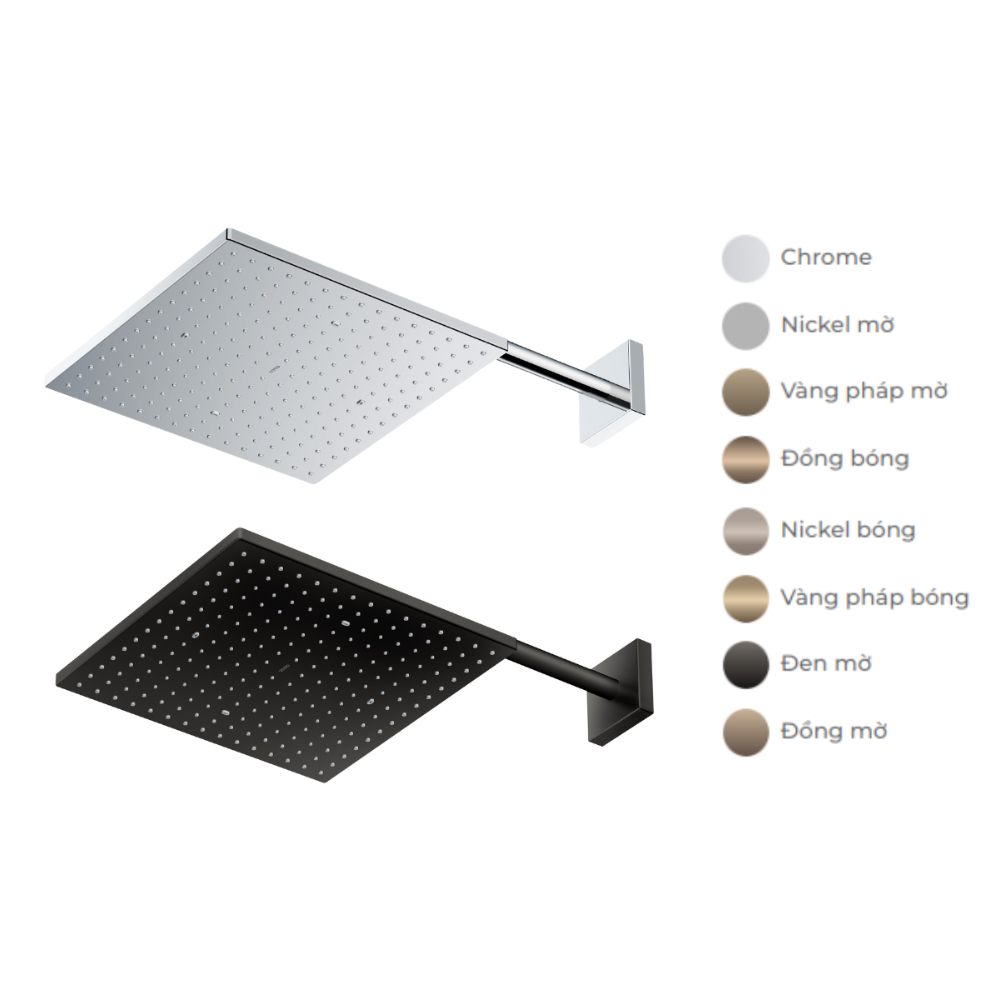 Bát sen tắm gắn tường TOTO TBW08003A (vuông, 300 mm) - 2