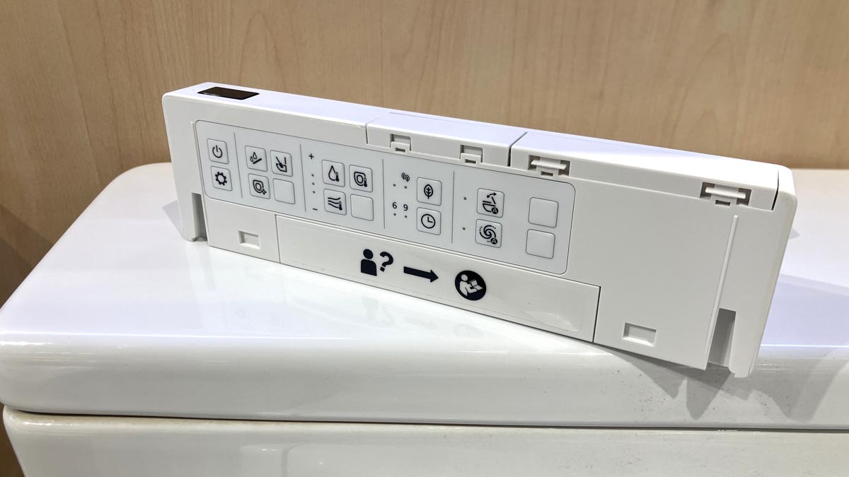 Nắp bồn cầu thông minh TOTO TCF34461GAA (W25) Washlet S5 - 9