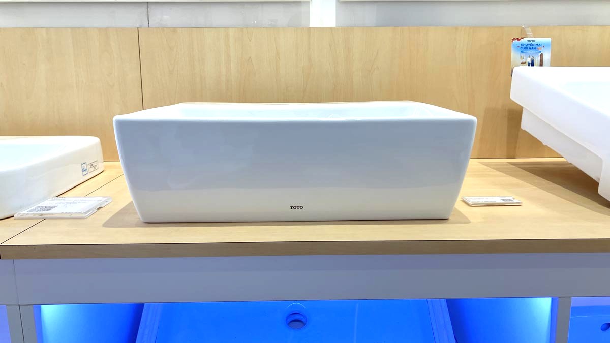 Chậu rửa lavabo đặt bàn TOTO LT328CTR - 7