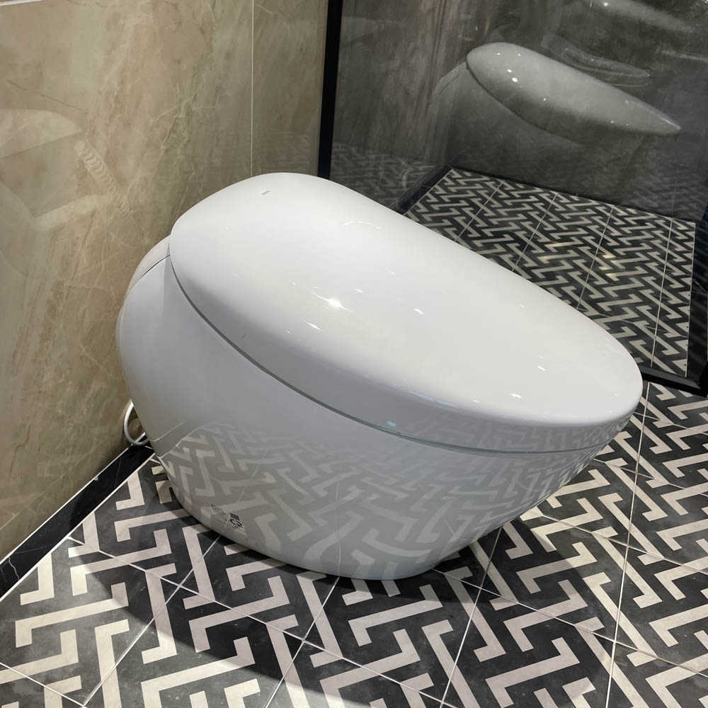 Bồn cầu thông minh Neorest NX II TOTO CS901KVT T53P100VR bảng điều khiển nickel mờ - 6