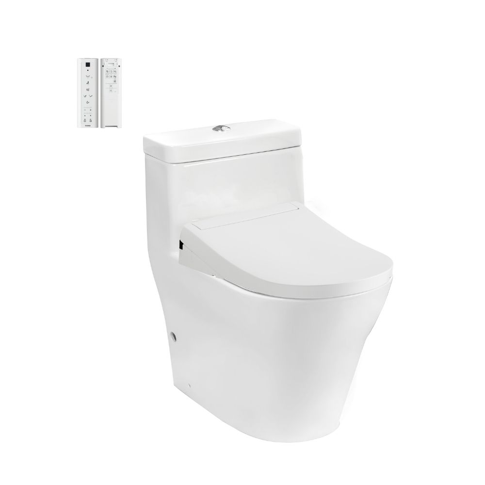 Bồn cầu TOTO CW166RB TCF34320GAA T53P100VR 1 khối nắp điện tử Washlet S5 - 2