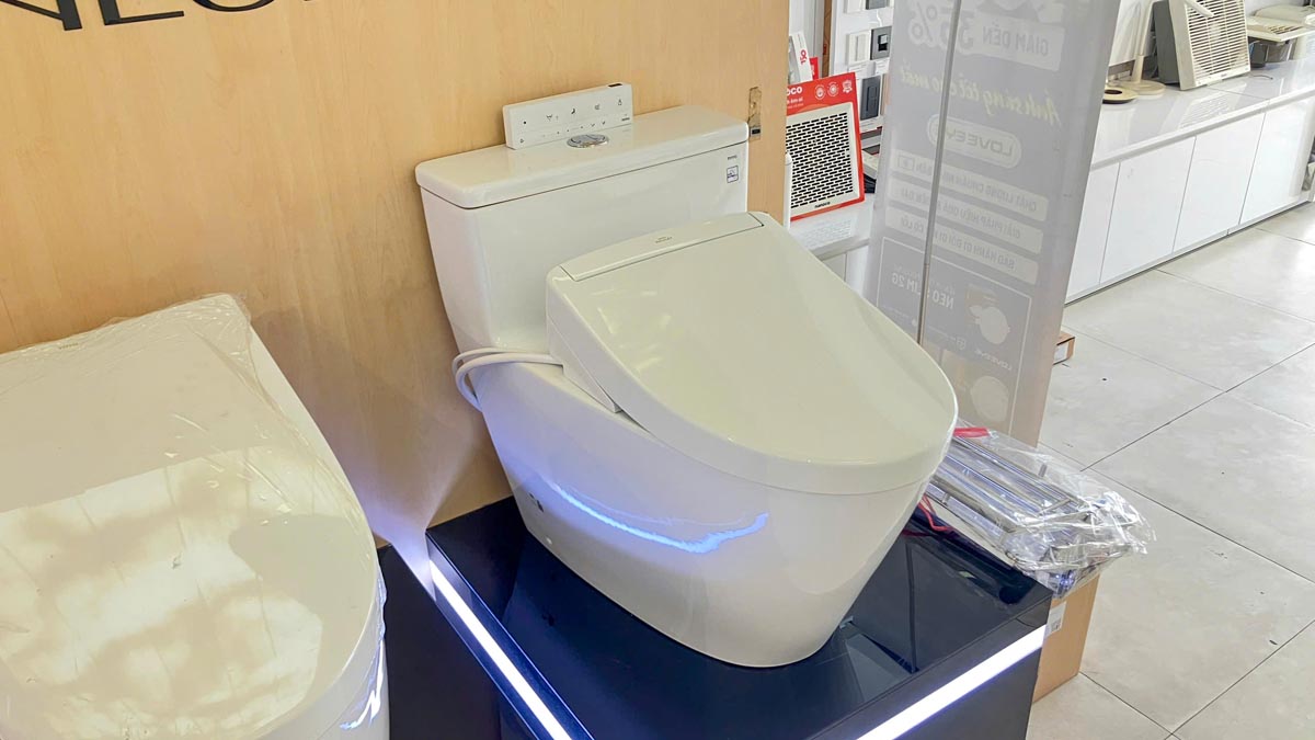 Bồn cầu TOTO MS625DW25 1 khối nắp điện tử Washlet S5 TCF34461GAA - 2